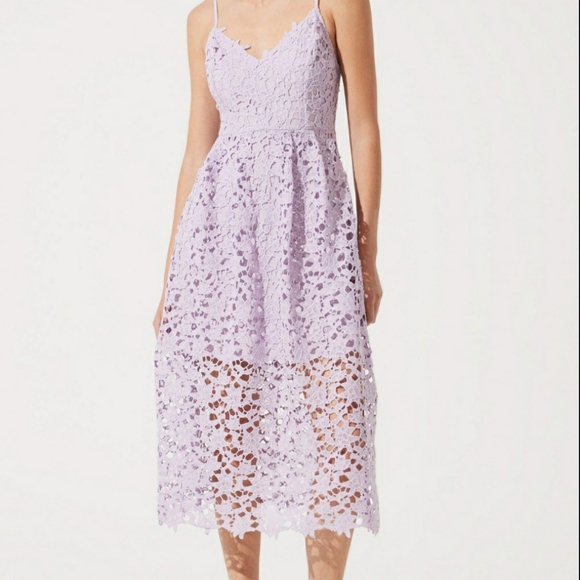 Astr Dresses & Skirts - ASTR The Label Lace Midi Dress Size Medium